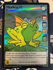Neopets TCG Mortog Holo Battle for Meridell Set 18/140
