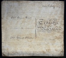 1827 Indenture; Turner & Mayhew; Estates of Parkham Hall, Benhall, Glemham Magna