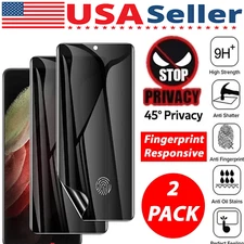 Anti-Spy Privacy Hydrogel Screen Protector For Samsung Galaxy S23 Ultra Plus S22