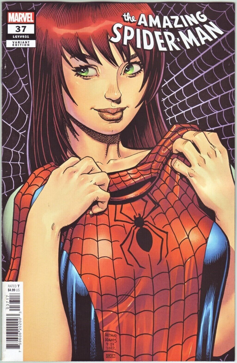 AMAZING SPIDER-MAN #37 1:25 ARTHUR ADAMS VARIANT SEXY MARY JANE