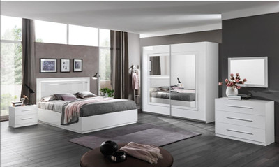 Laura Italian Bedroom Set In White 12 Month 0 Finance Available Ebay