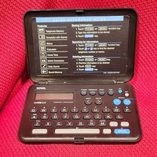 Vintage ROYAL 1 kb PERSONAL ORGANIZER dm70 plus calculator memo pad alarm clock