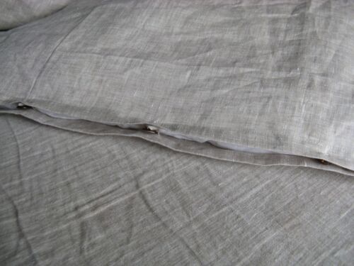 Leinen Bettbezug Pure European Flachs Single Doppel Queen King Super Euro UK AUS - Bild 4 von 6