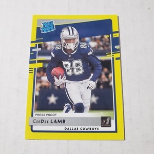 2020 Donruss Yellow Press Proof CeeDee Lamb Rc # 306