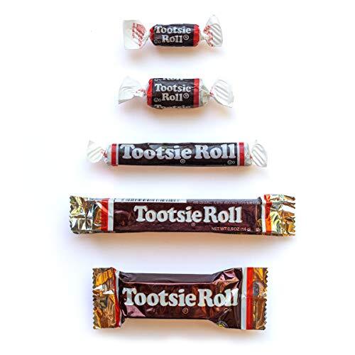 Tootsie Roll Mega Mix 5 Different Shapes and Sizes of