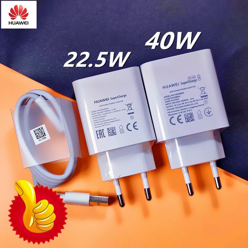 40w Charger Huawei P30 Pro Original Original HUAWEI 40W Super Fast