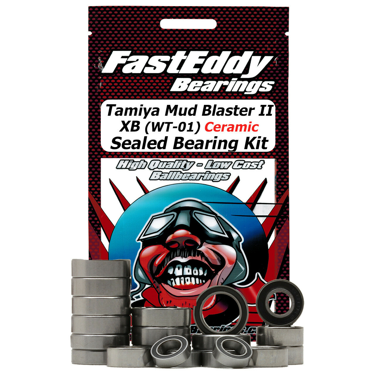 Tamiya Mud Blaster II XB WT-01 Ceramic Sealed Bearing Kit