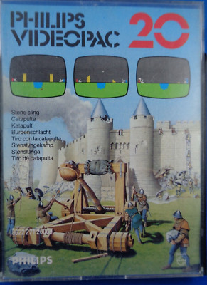 PHILIPS VIDEOPAC 20 -- STONE SLING (PLASTIC-BOX)