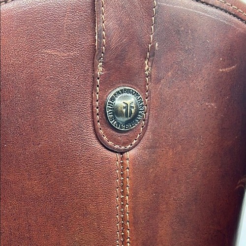 Bota de Invierno Frye Talla 9 1/2 Melissa Marrón Equitación - Imagen 8 de 16