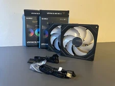 *FAN ONLY* Lian Li SL-Infinity 140mm Case Fan - Black (2-Pack)