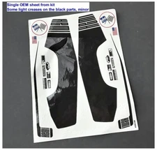 1x Decal Sticker Sheet for Proline 3550-00 1972 Plymouth Barracuda Clear Body #2