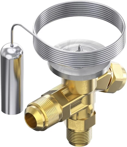 Expansion Valve Body TS2 for R-404A Internal Equalization 3/8 X 1/2 Flare Capaci