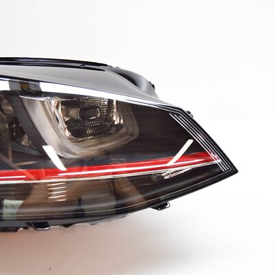 Genuine VW Golf Mk7 GTI LHD Right Passenger Xenon Headlight - 5g1 