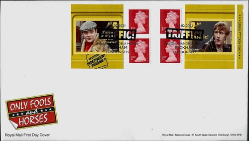GB 2021 FDC ONLY FOOLS AND HORSES STAMPS SHEET PSB RETAIL COLLECTORS COIN COVER - Picture 4 of 33