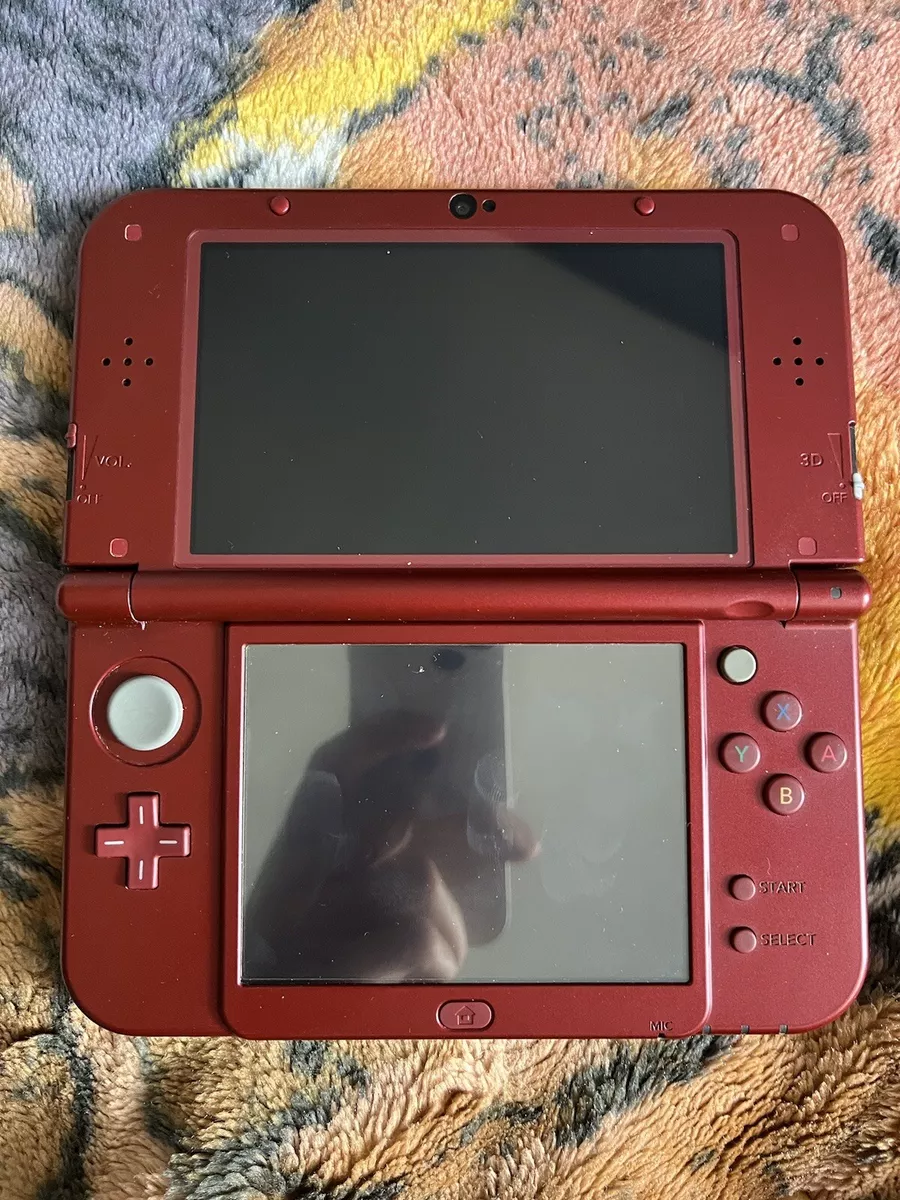 New Nintendo 3DS XL Red + 59 Games + Carrying Case & Charger New Nintendo 3DS XL Red + 59 Games + Carrying Case & Charger