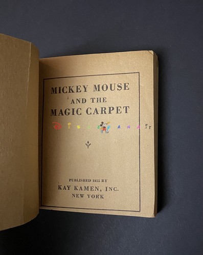 ⭐ MICKEY MOUSE and the MAGIC CARPET - Whitman Disney 1935 - DISNEYANA.IT ⭐ - Picture 5 of 11