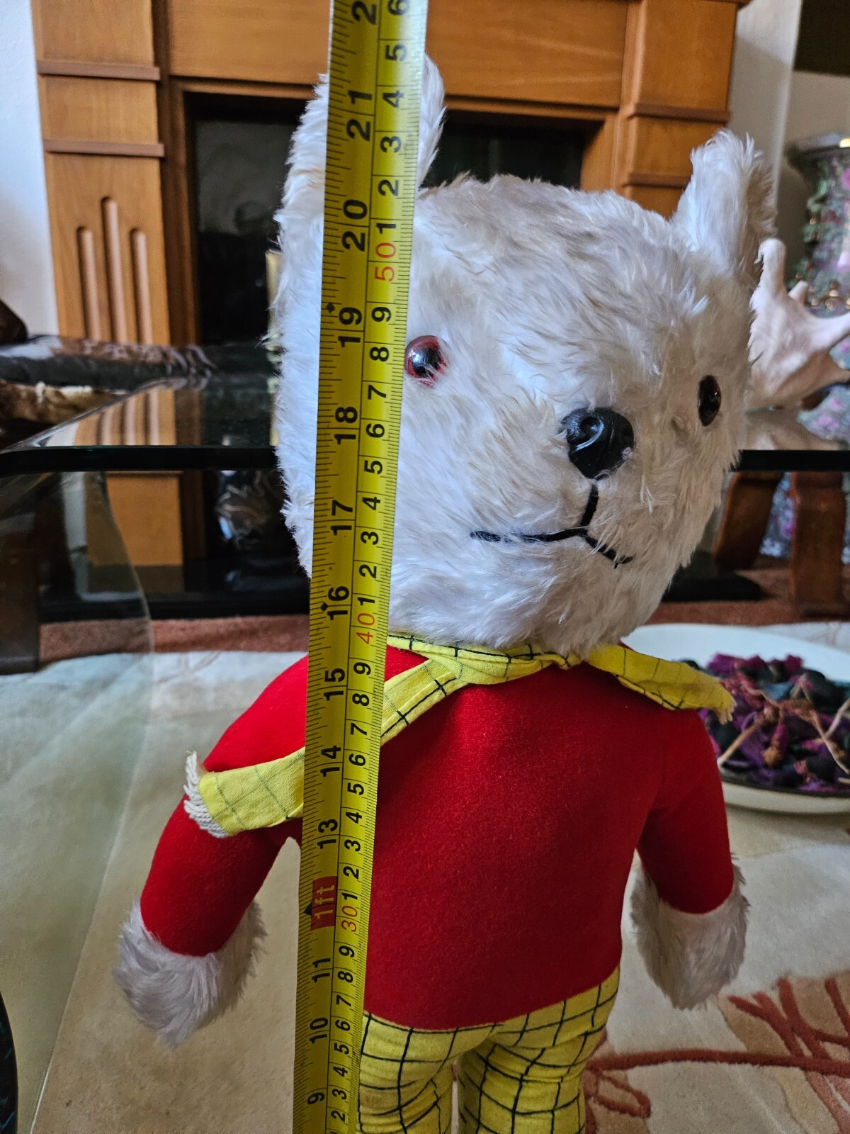 Rupert bear soft toy vintage eBay