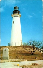 Postcard Lighthouse Port Isabel Texas