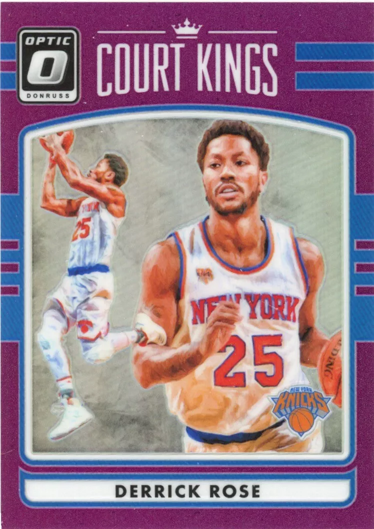 Derrick Rose trading card