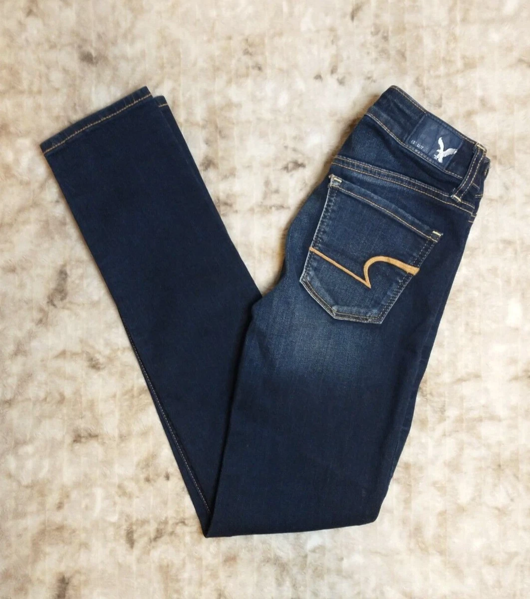 AMERICAN EAGLE OUTFITTERS SUPER SKINNY - デニム