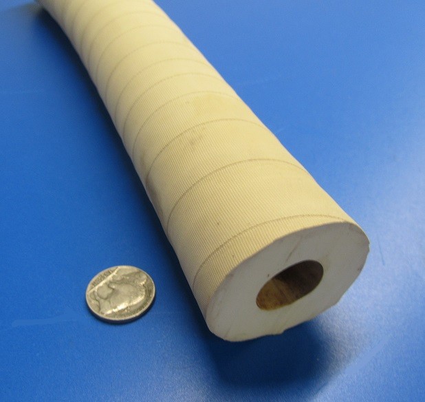 Gum Rubber Tubing,Vacuum Rated,Tan, 1 3/4" x 3/4" ID x 1/2" Wall x 1 Ft Length eBay