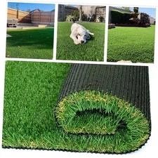  Ultrathick Heavy Duty Artificial Grass Turf,1.77 Inch Luxurious PU 3FTX5FT