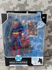 DC Multiverse McFarlane Superman NO HORSE PART Opened New