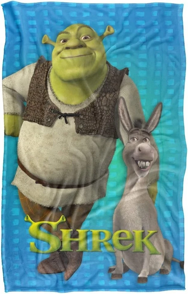 Shrek Pals Officially Licensed Fleece Blanket - Image 4 of 4