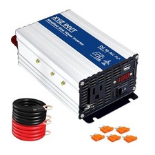 W Power InverterV DC to 110V0V AC, Peak Power00W with 1 AC Outlet 1 600 12