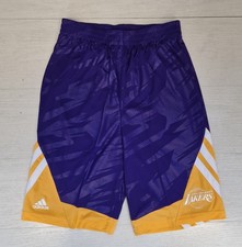10456 ADIDAS BASKET USA LOS ANGELES LAKERS PANTALONCINI LINEA FAN