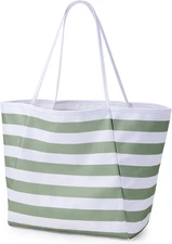 KALIDI Beach Tote Bag Women Large Waterproof Sandproof Shoulder Handbag Packable