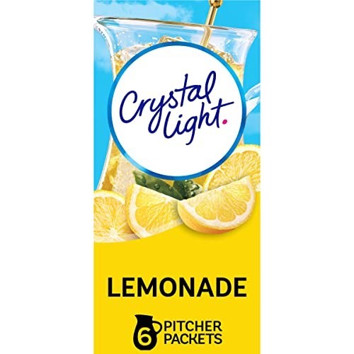 Crystal Light Lemonade Powder Drink Mix, 72 Pitcher Packets,
