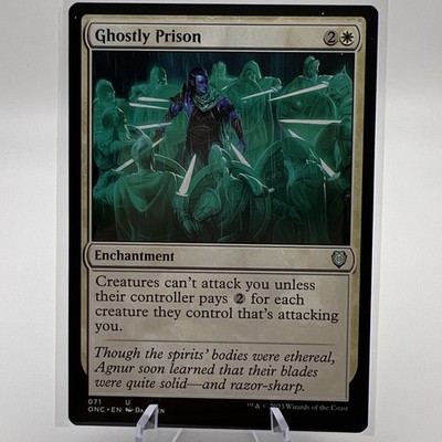 MTG Ghostly Prison - Commander: Phyrexia: All Will Be One - Unplayed 071 NM/MT