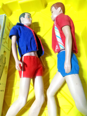 Two   Vintage  Bend  Leg  Ken'   &   a  Allen