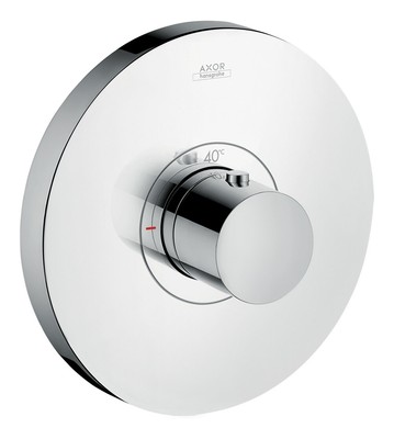 Axor ShowerSelect Thermostat HighFlow rund Unterputz - Brushed Nickel - 36721820