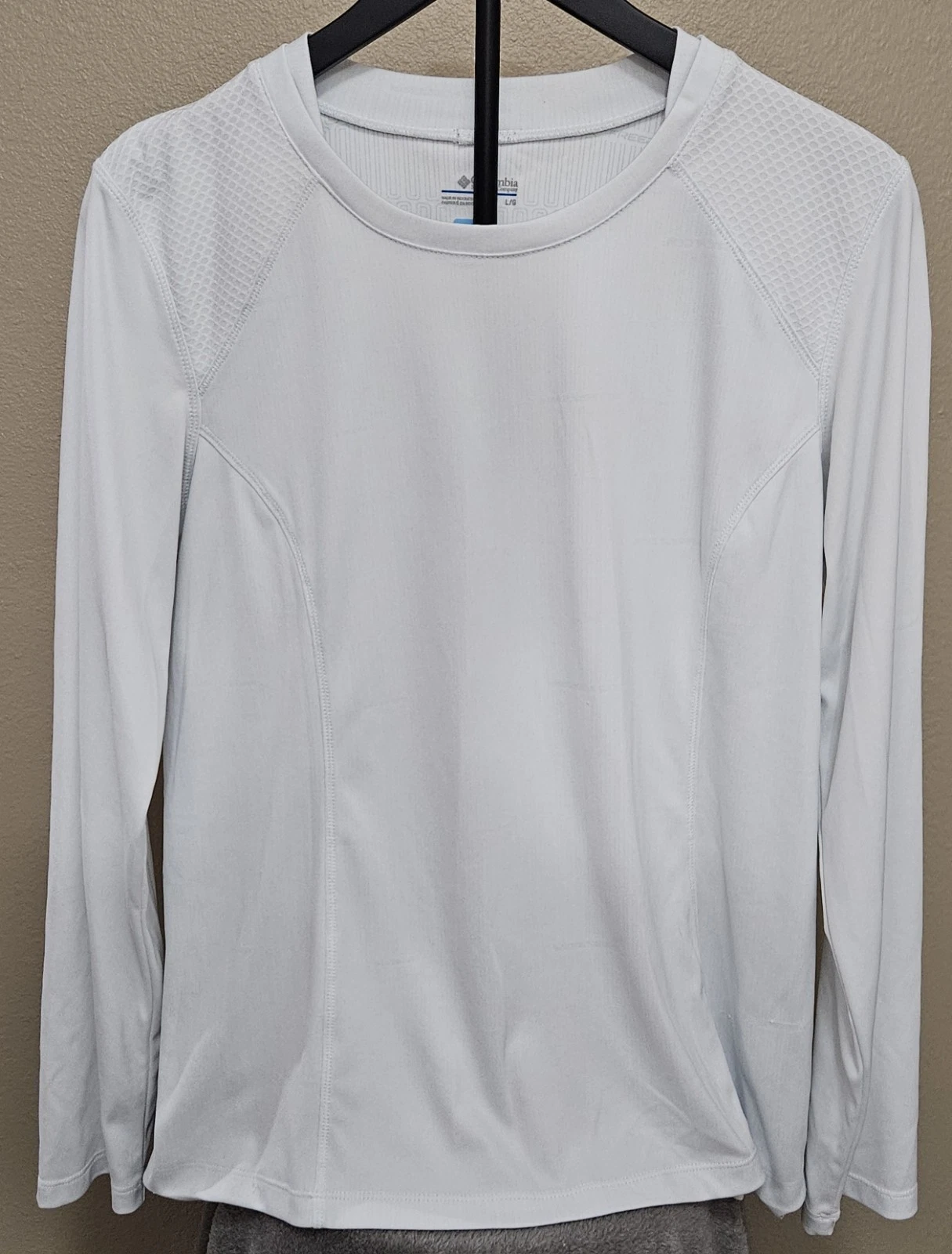 Women's Large Columbia Freezer Coil Long Sleeve Sun Shirt