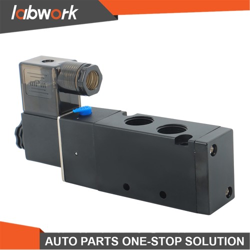Labwork 3/8" 5 Way 2 Position Electric Solenoid Air Valve 110V AC - Picture 4 of 24