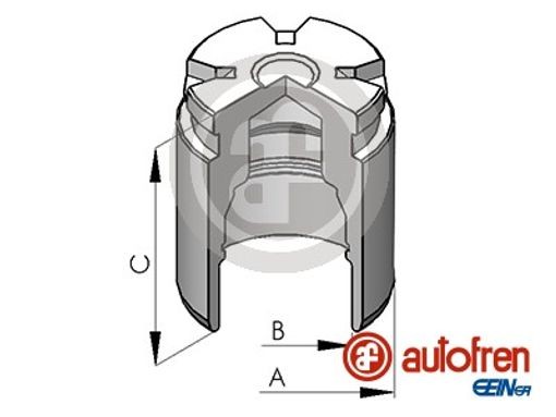 Fits AUTOFREN SEINSA D02578 CALIPER PISTON FI 34