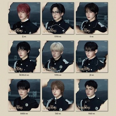 &TEAM [WE ON FIRE] 3rd EP Album SOLO Ver./CD+Lyric Foto Set+Poster+2 Foto Karte