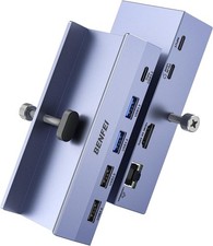 BENFEI 8-in-1-USB-C-Hub mit sicherer Klemmfun...