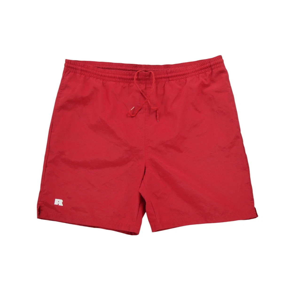 Short De Bain Homme Taille XL Rouge - Occasion En Très Bon état - Polyester
