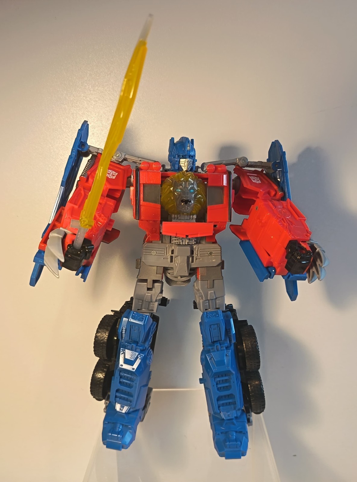 Hasbro Transformers: Rise of the Beasts Beast-Mode Optimus Prime Figure