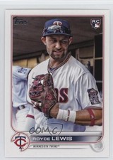 2022 Topps Update Image Variation SP (Winking in Dugout) Royce Lewis #US105 1ff8