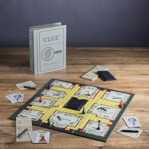 WS Game Company Clue Vintage Bookshelf Edition - Freeship - Image 4 of 4