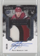 2017-18 Upper Deck The Cup Exquisite Rookie 5/38 Nick Merkley Patch Auto 1e15