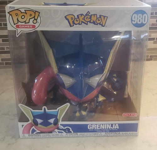 Funko Pop Pokémon Greninja Vinyl Jumbo 10 inch Target Exclusive #980