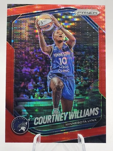 Courtney Williams 2025 Panini Prizm Courtney Williams #69 Red
