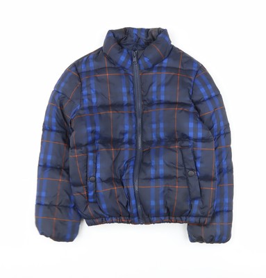 Marks and Spencer gefütterte Jacke Jungen blau 6-7 Jahre