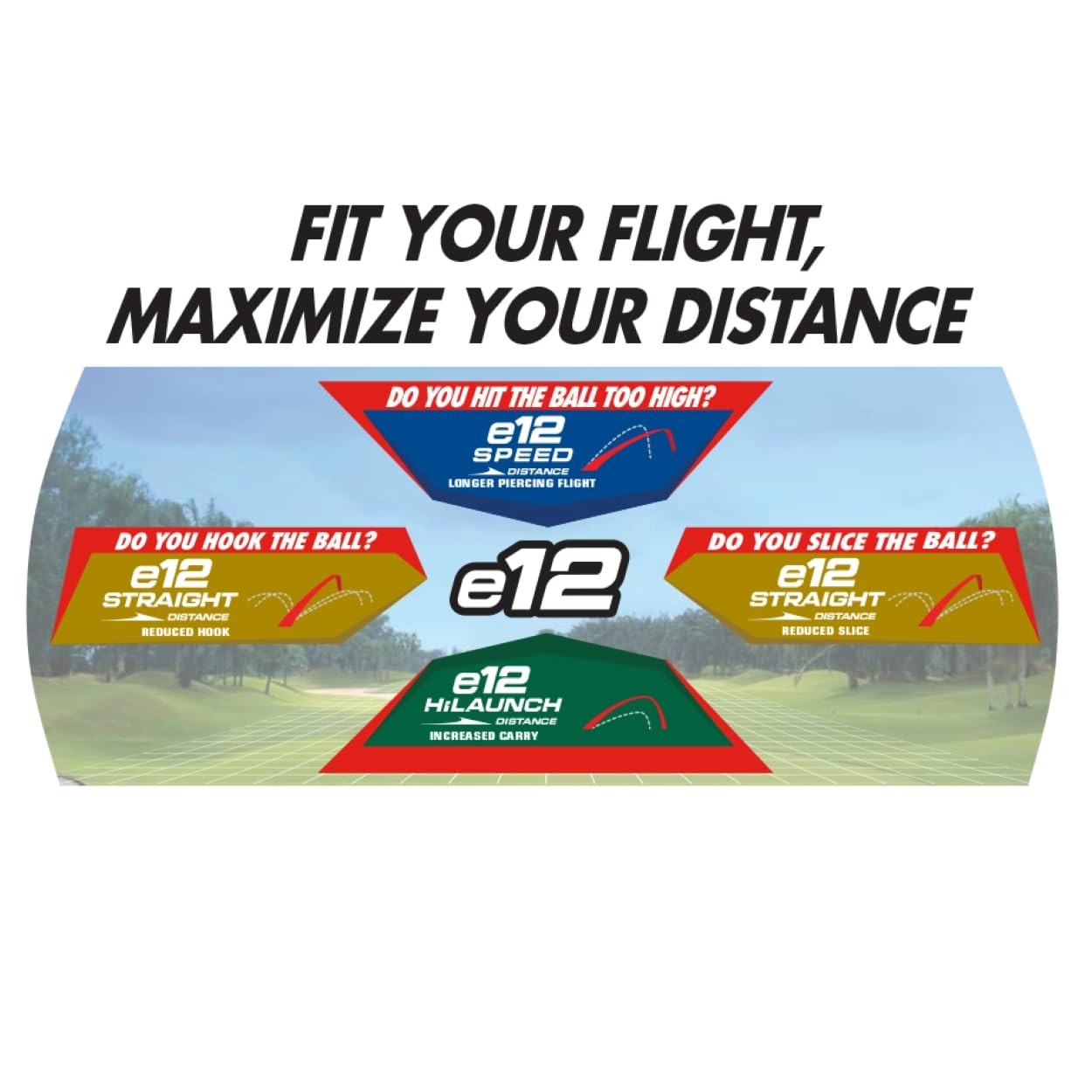 NEW Bridgestone 2025 e12 Speed Golf Balls - White - Dozen