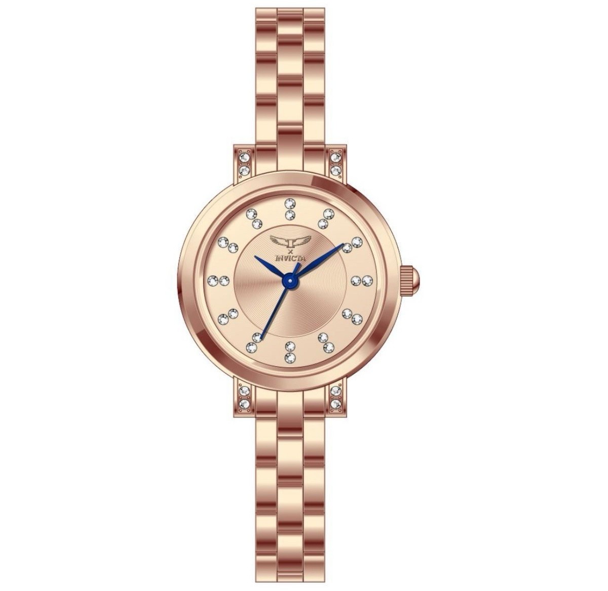 69070 - INVICTA Angel Lady 25mm Metal Rose Gold Rose Gold dial